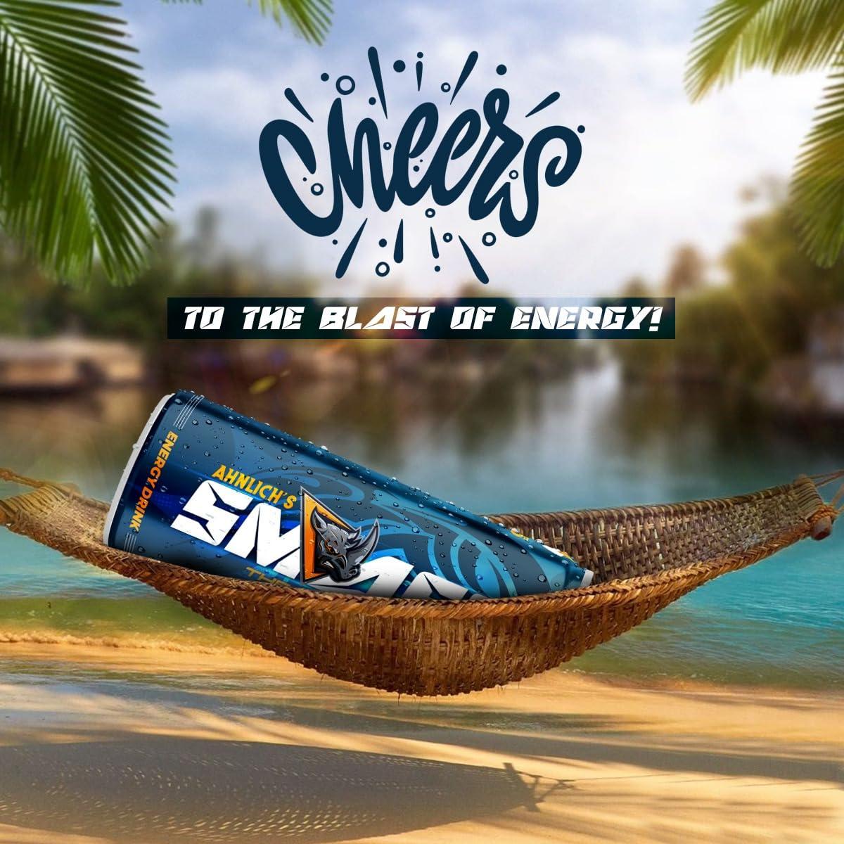 AHNLICH\'s SMASH Ahnlich\'s Smash Energy Drink | 250 ML Each | Pack of 12