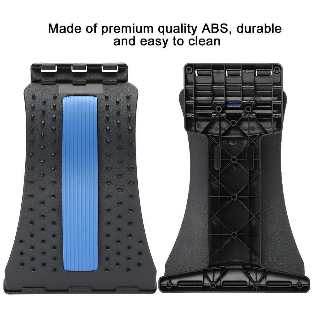 Krupanidhi Krupanidhi back stretcher spinal curve relaxation device dezire alpha spine pain relief equipment support lumbar lumber for chair products lower devices massage