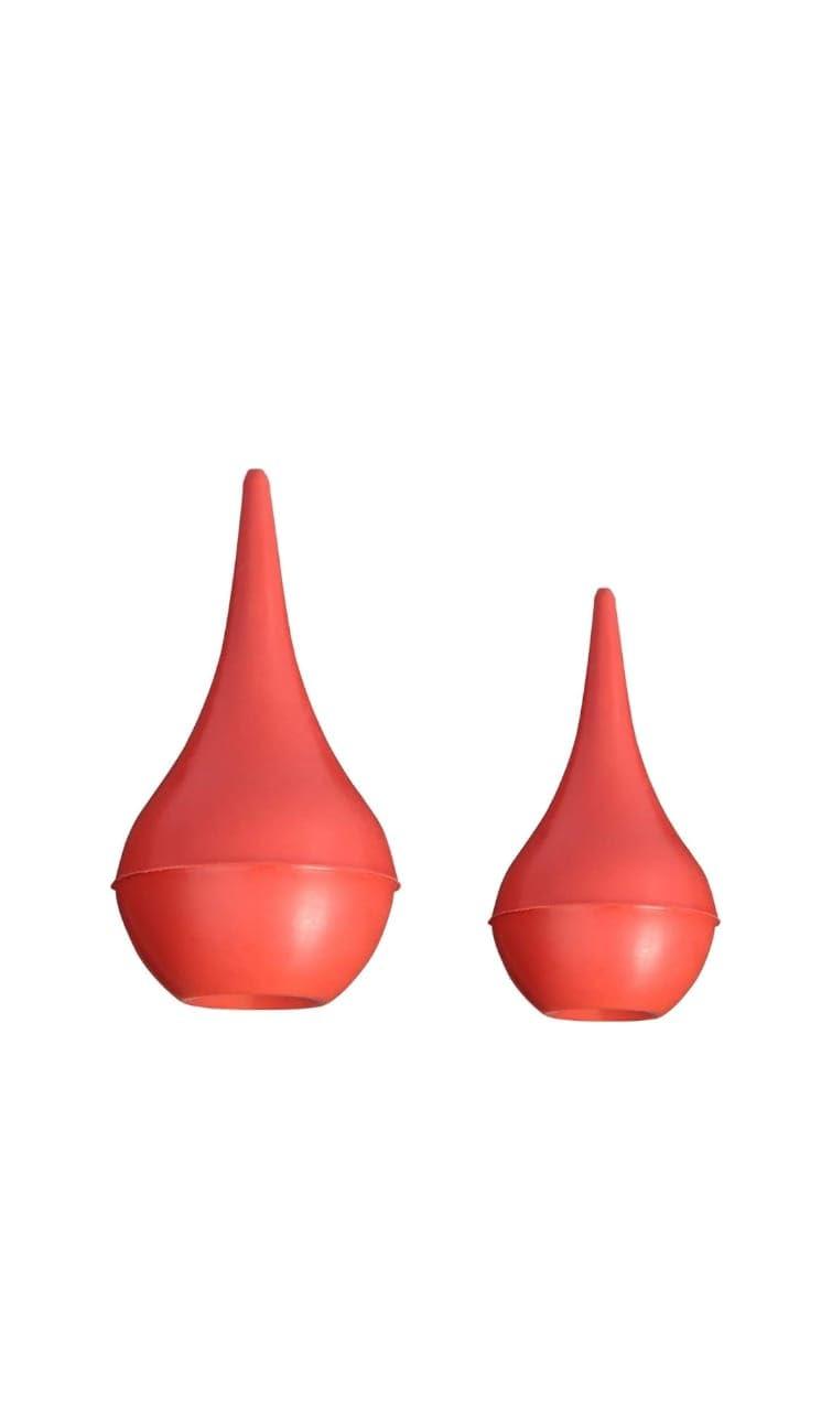 URMIT SURGICAL Mediwell BSH ear Syringe Hand Bulb - Gentle Ear Washing Squeeze Bulb for Kids and Adults - Safe and Effective Ear Wax Removal Tool (pack of 2)