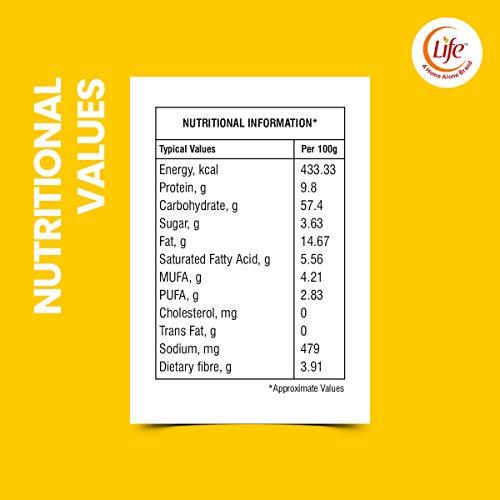 Life Life SOYA Chips Garlic Gobbles 100g Each Healthy Snacks and Namkeen Pack of 6