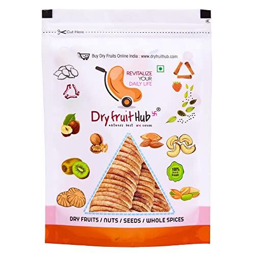 DRY FRUIT HUB Dry Fruit Hub Anjeer Dry Fruits 500gm Grade 1 | Dried Anjeera | Dried Figs With Natural Sweetness | Sun Dried Anjer | Fresh Anjir For Healthy Snacks | Pack Of 500gm