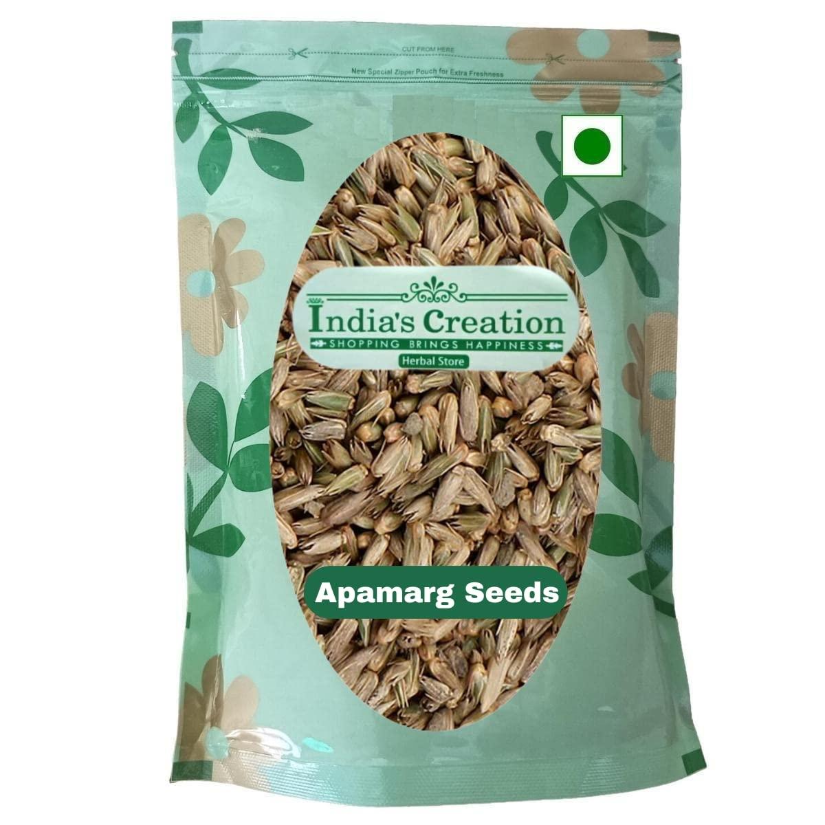 Generic Apamarg Seeds-Achyranthes Aspera-Raw Herbs-Latjira Beej-Uttareni Seeds-Chirchita-Jadi Booti-Single Herbs (100 Gram)