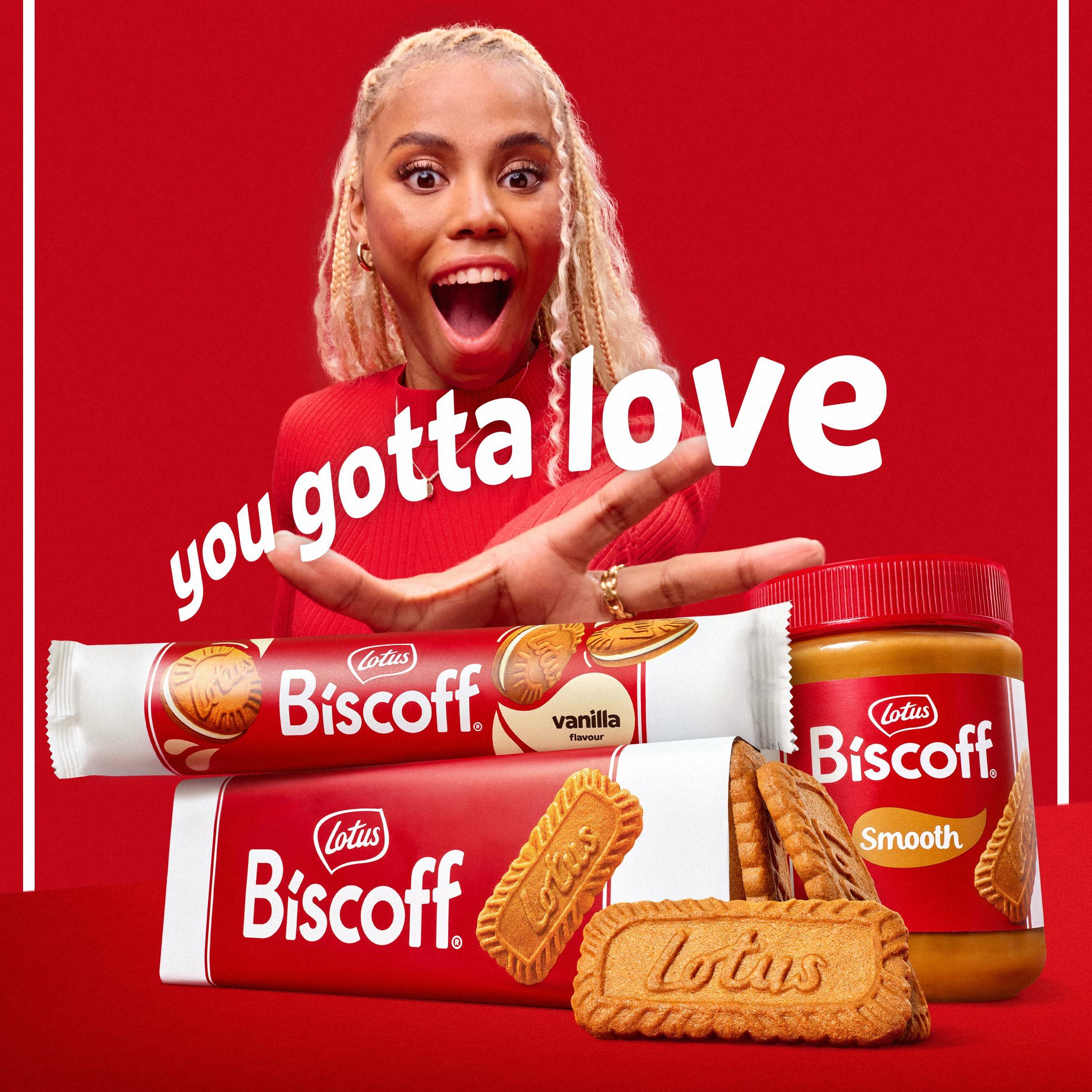 Biscoff Lotus Biscoff | Belgian Speculoos | Caramelized Biscuit Cookies | Non-GMO and Vegan | 2P x 8 counts | 124g | Pack of 12