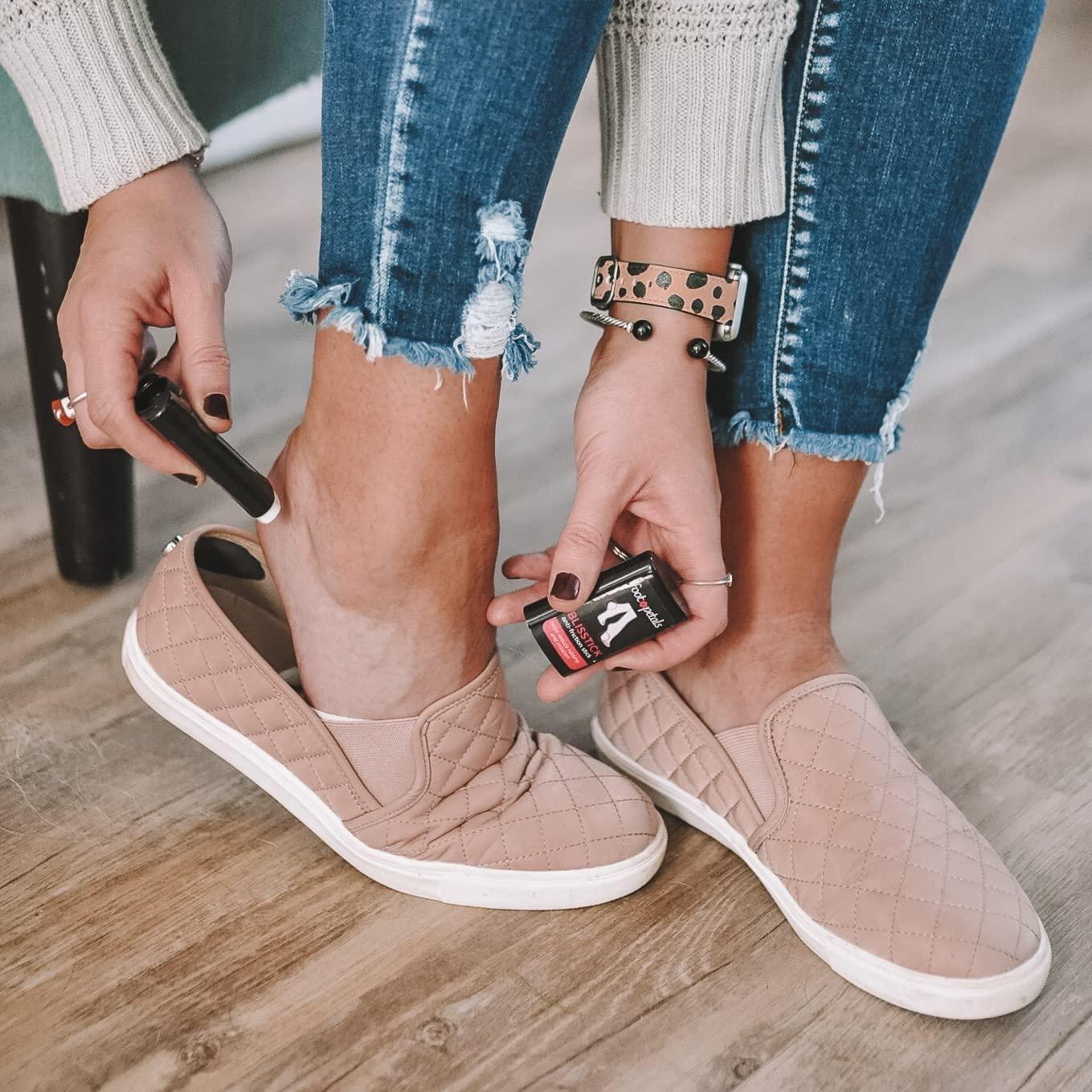 FOOT PETALS Foot Petals Women's Blisstick Anti-Friction Stick Insole, Ivory, Medium/One Size M US