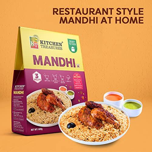 KITCHEN TREASURES Kitchen Treasures Arabian Mandhi Masala Kit | Ready to Cook | Ready in 3 simple steps | 500g