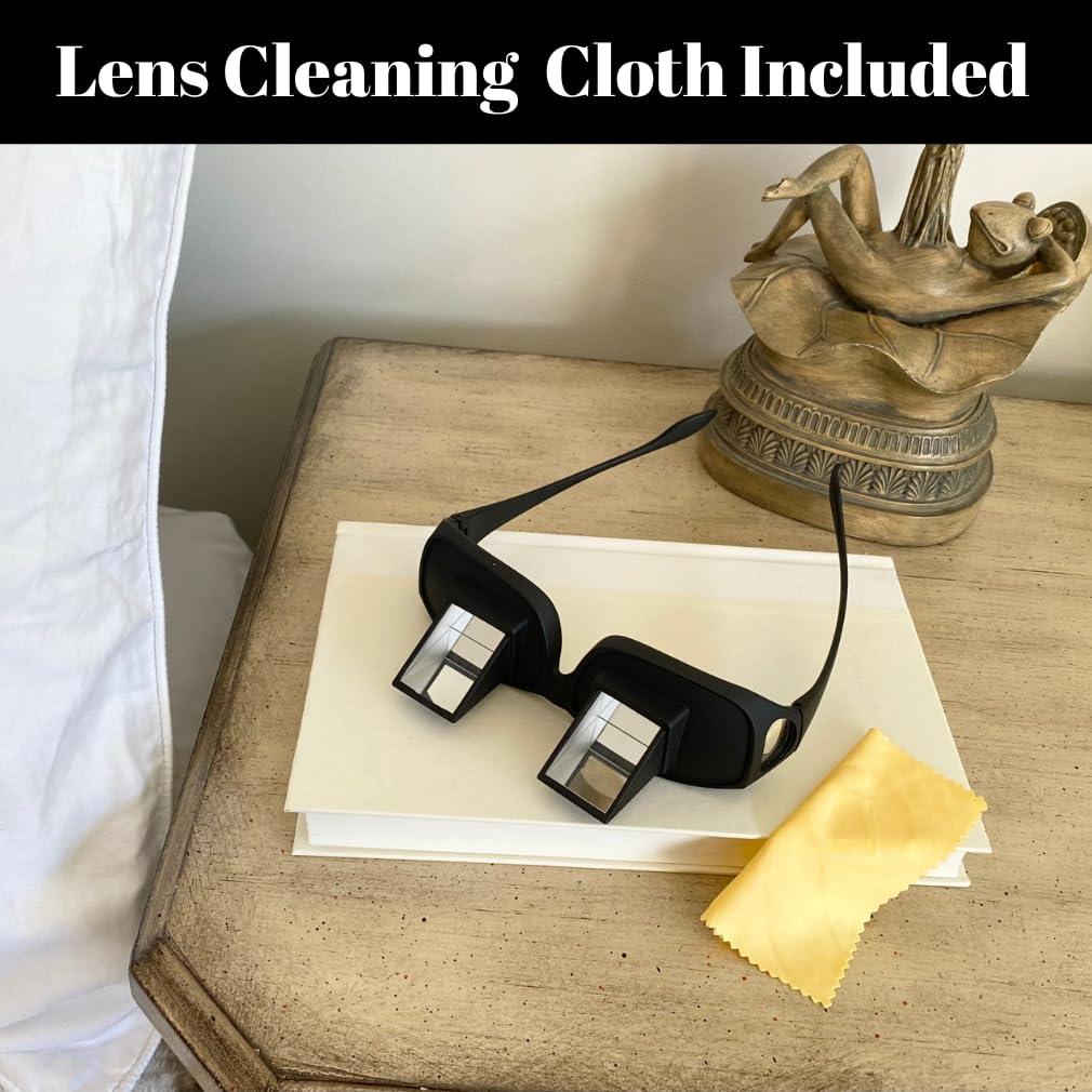 Evelots Evelots Evelots Prism Bed Specs Laying In TV Book Reading Glasses Eyeglasses Spectacles