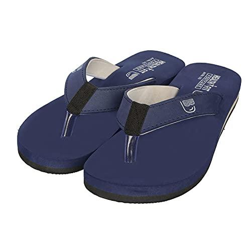 HEALTH FIT HEALTH FIT Women's Extra Soft Slippers | Orthopedic Chappal and Diabetic Foot wear |Docter Flip Flop for Home Blue