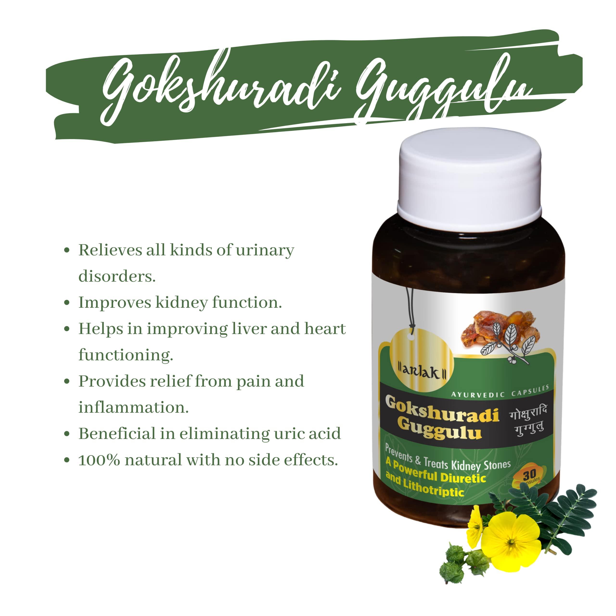 ARLAK Gokshuradi Guggulu Supports in Urinary Tract and Reproductive Health