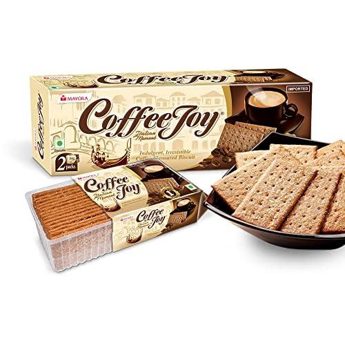 MAYORA COFFEEJOY COFFEE JOY - Super Tasty Coffee Thins Biscuit - 78gm |39gm x Pack of 2| |Pack of 4|