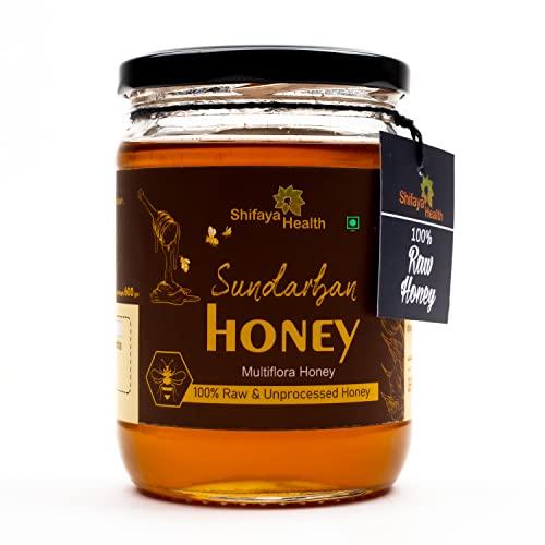 Shifaya Health Sundarbans Raw Honey | 100% Raw, Natural and Unprocessed Honey (600)