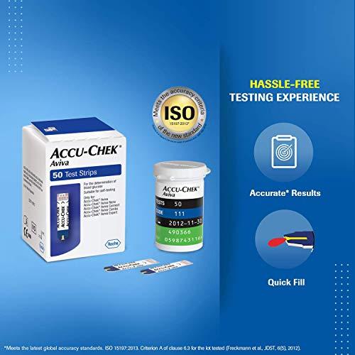 Accu-Chek Accu-Chek Aviva 50 Test Strips (White)