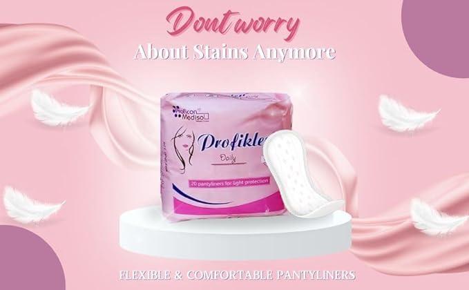 Profiklen Profiklen Maternity Pads for Women Super Absorption | Pads for After-Delivery | Maternity Pads for Heavy Flow Periods | Disposable Period Panties for Women Leak Proof - Pack Of 5 (5 Pads/Pack) - XXL