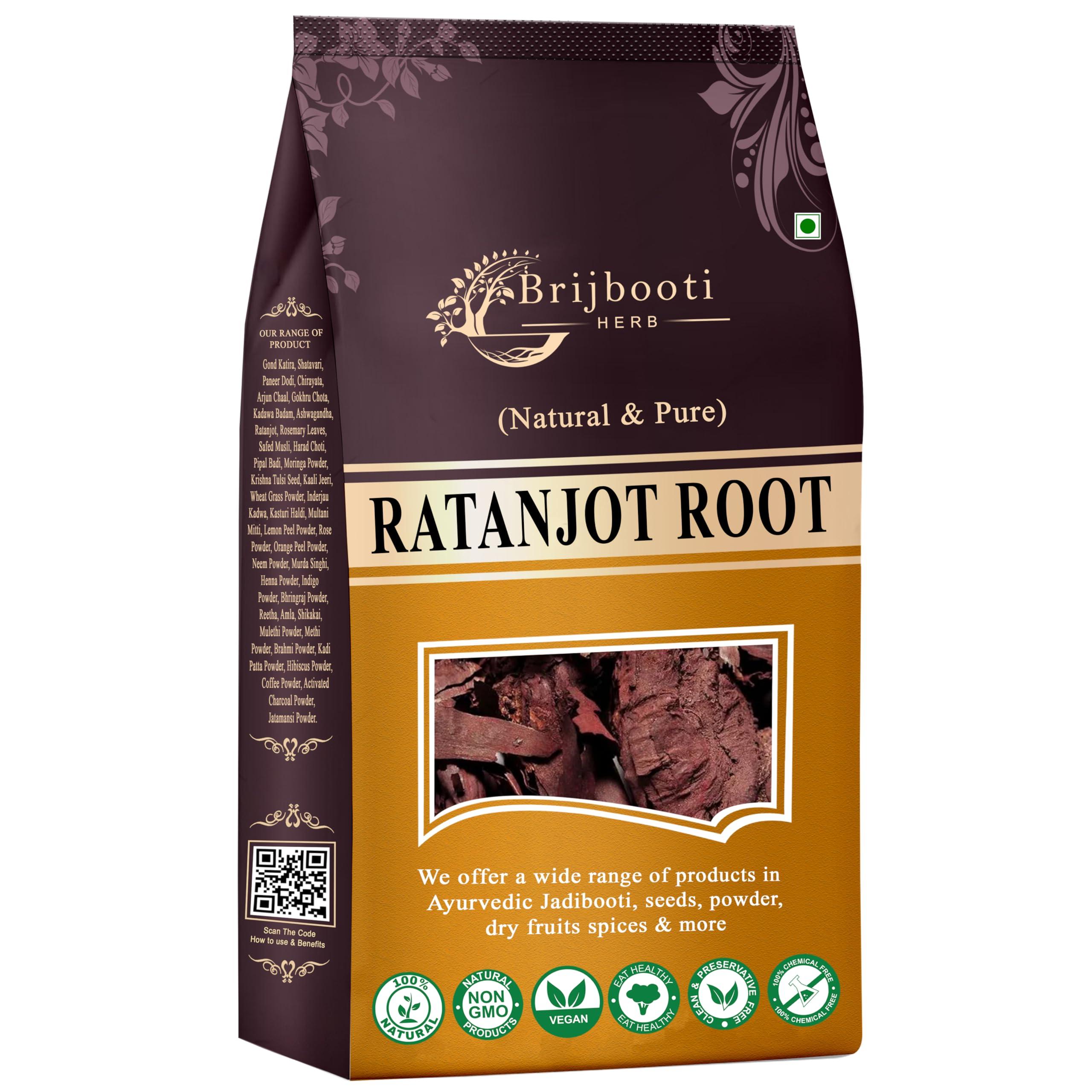 BrijBooti BrijBooti Birju Mahavir Ratanjot - Alkanna Tinctoria -Alkanet Root 400 Gr