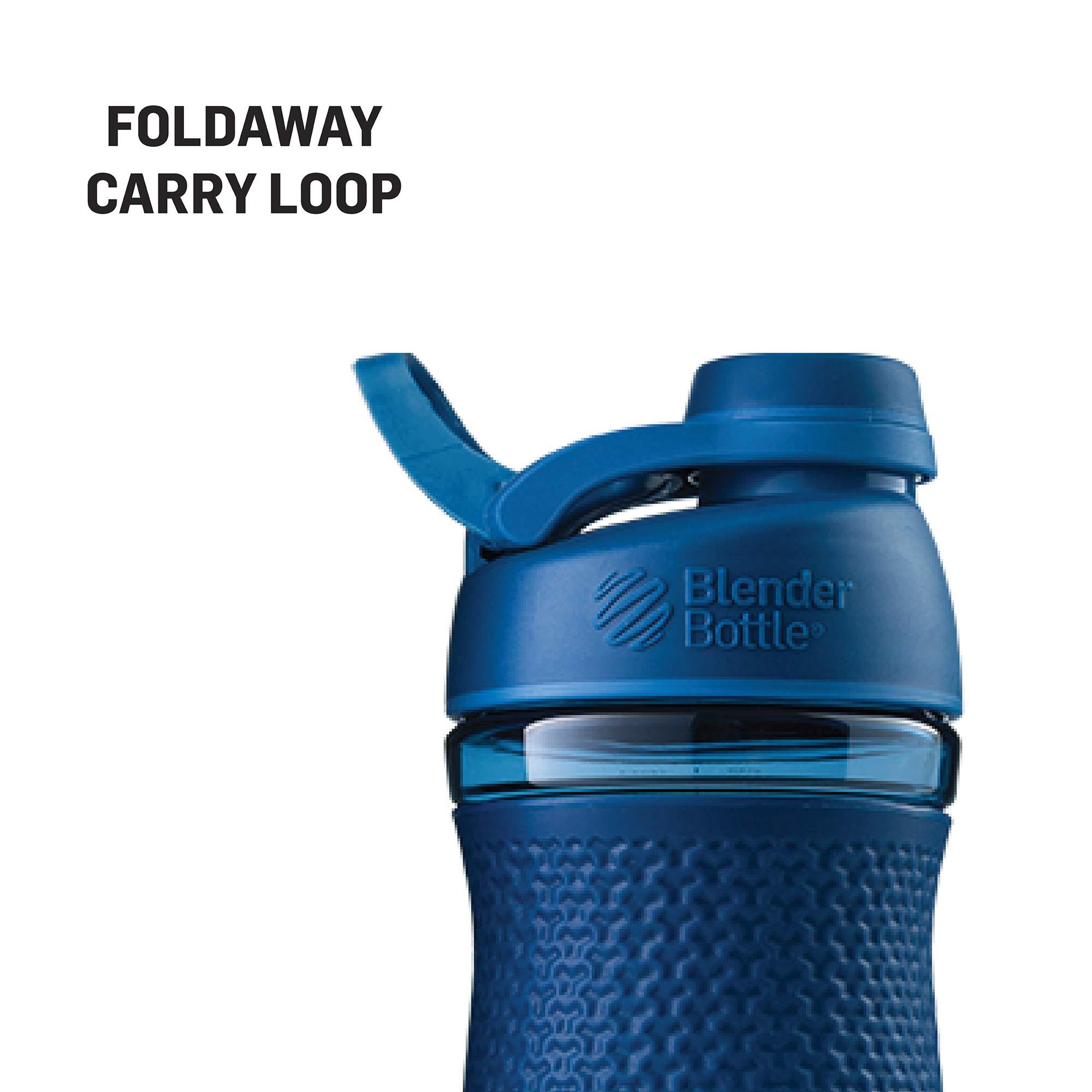 Blender Bottle BlenderBottle SportMixer Twist Cap Tritan Grip Shaker Bottle, 20-Ounce, Teal