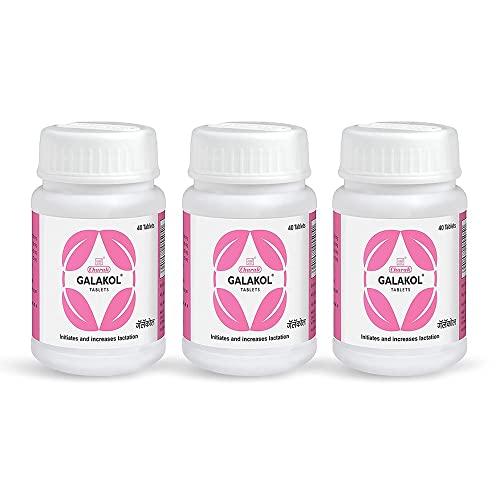 Charak Charak Pharma Galakol Tablet To Improve Lactation & Breast Milk - (40 Tablets (Pack of 3))