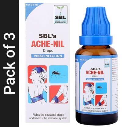 JESICA SBL\'s Ache - Nil (Drops) - 30 ML |Pack Of 3|