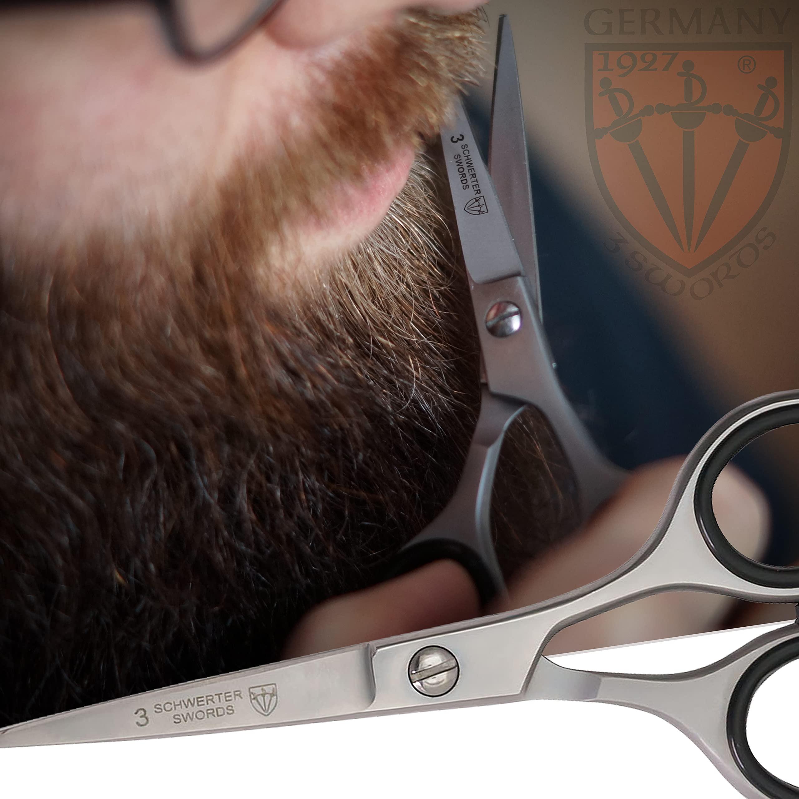 3 Swords Germany 3 Swords Germany – professional BEARD SCISSORS, stainless steel (214)