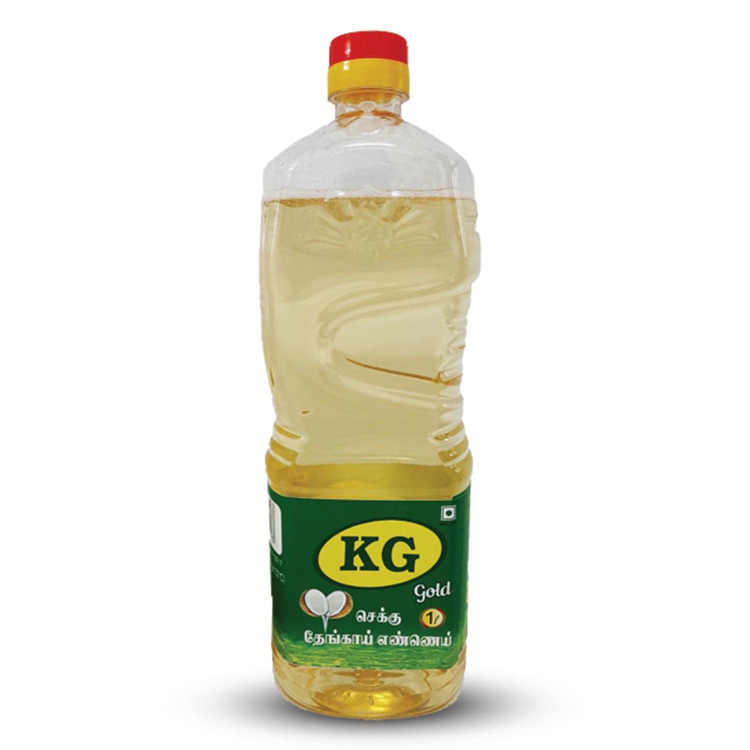 KG Gold KG Gold Cold Pressed Chekku Coconut Oil - 1L