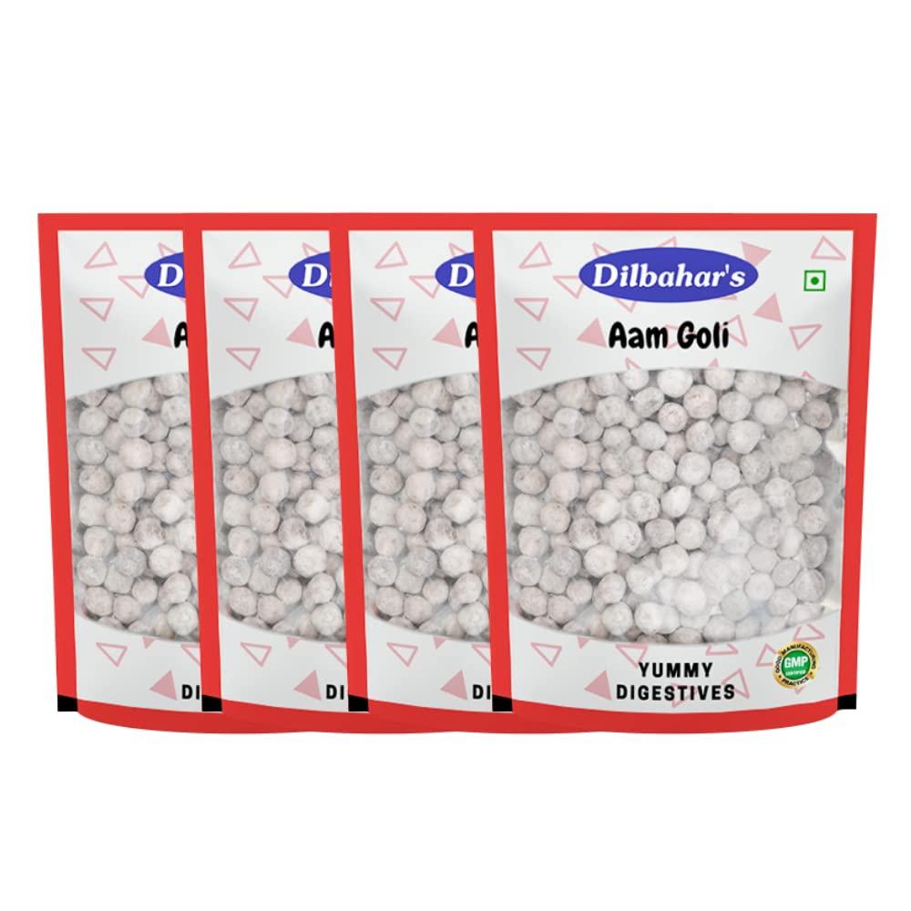 Dilbahar's Dilbahar's Yummy Digestive Aam Goli 100g Pack of 4