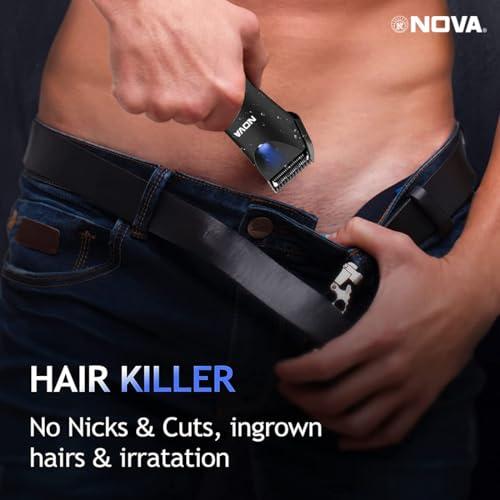 Nova Nova Men Nht 1043 Head To Toe Trimmer 90 Min Runtime 7 Length Settings (Black)