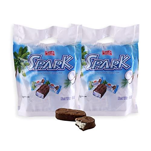 Shirin Asal Spark | Coconut Chocolate Bar | Imported - 500g (Pack of 2)