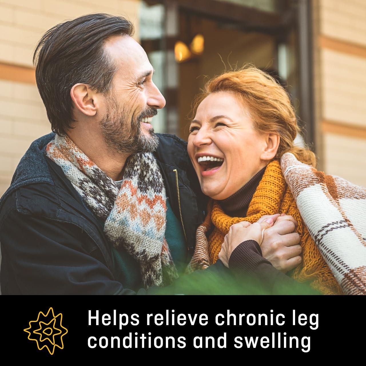 Futuro Futuro Therapeutic Open Toe/Open Heel Knee Length for Men and Women, Large