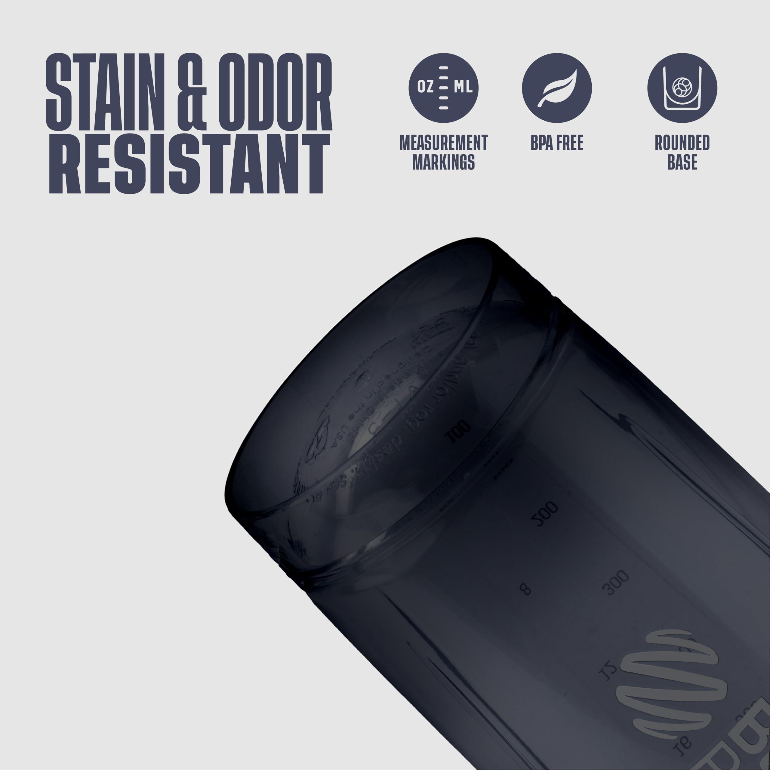 Blender Bottle BlenderBottle Strada Tritan Shaker Bottle with Locking Lid, 28-Ounce, Black