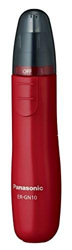 Panasonic Panasonic Women Etiquette Battery Powered Nose Hair Trimmer And Ear Hair Cutter Er-Gn10-R Red