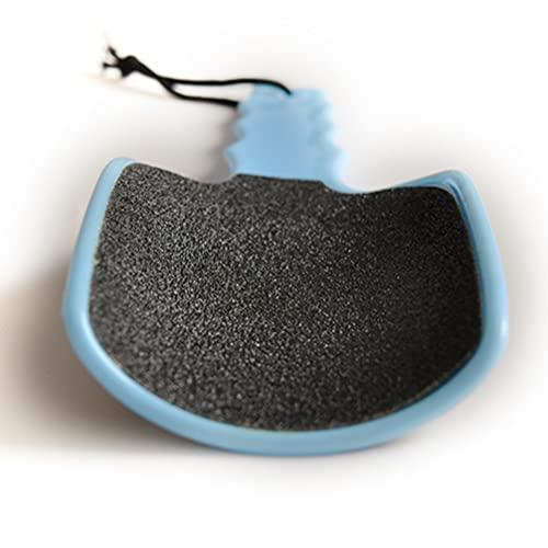 FOMIYES Foot File Dead Skin Remover 2pcs Double- Sided Feet Calluses Scraper Rasp Pedicure Dead Skin Scrubber Peeler Foot Cleaning Tools for Wet Dry Feet (Random Color)