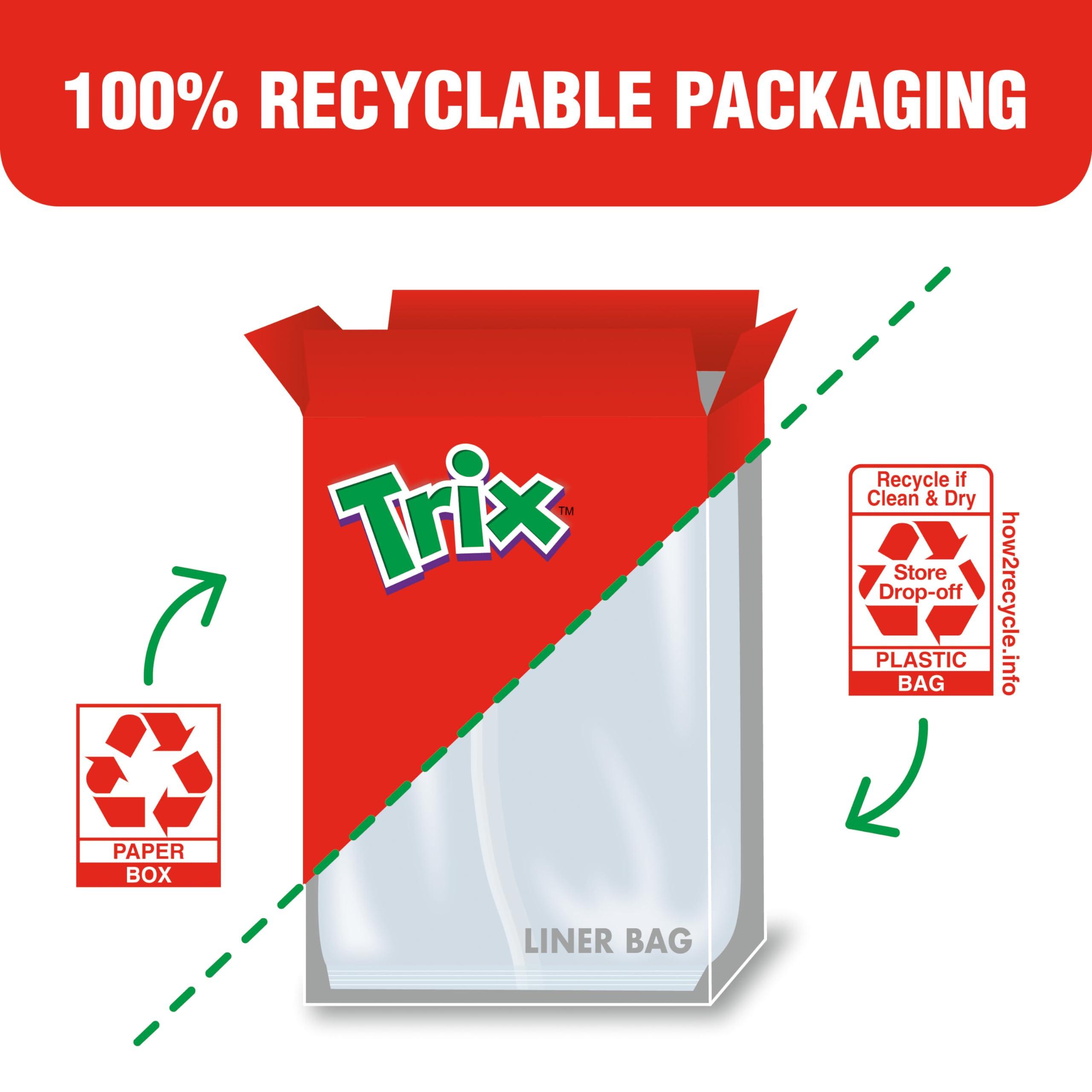 General Mills General Mills Trix Fruit Flavored Sweetened Corn Puffs Cereals, 10.69 oz 303 g