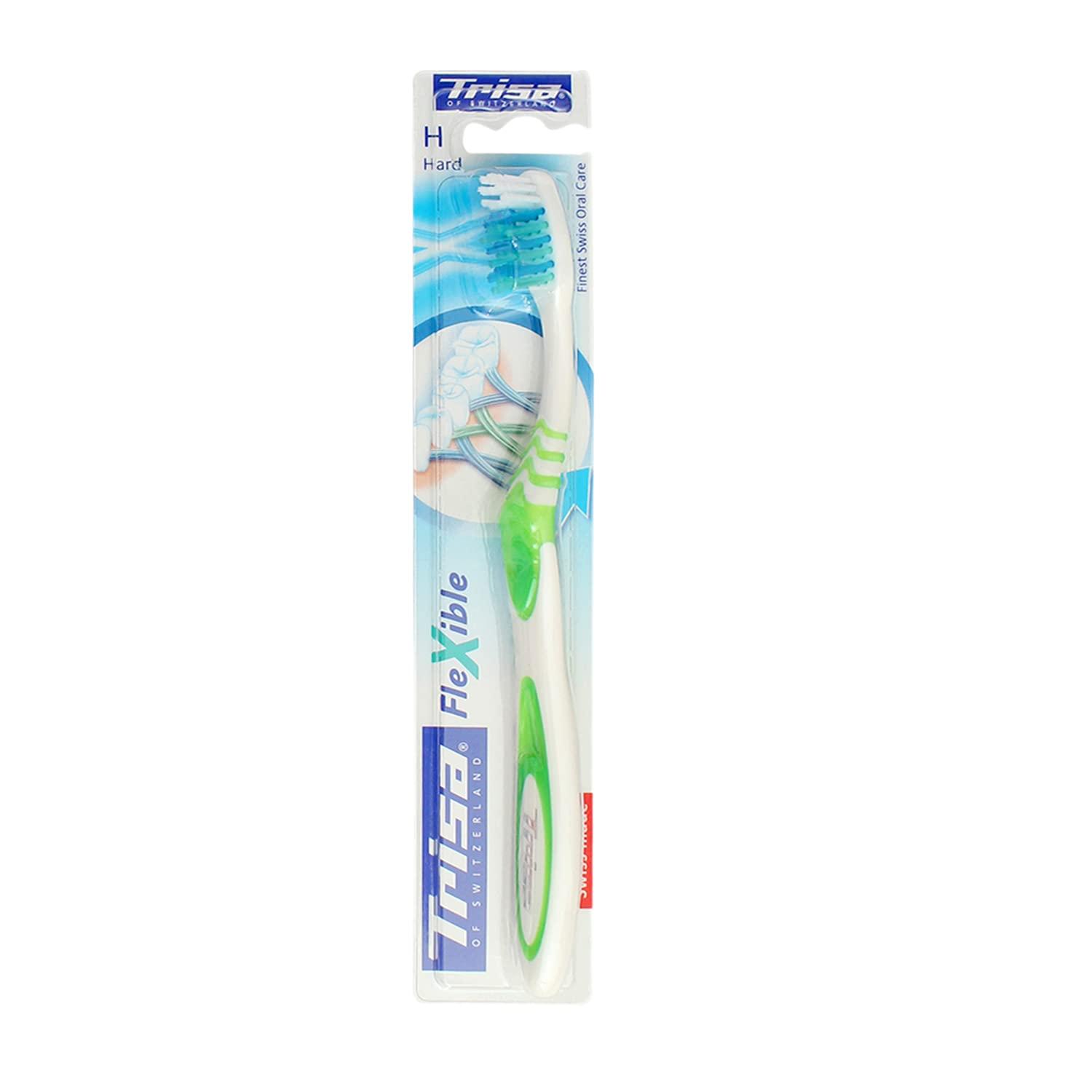 TRISA Trisa Flexible Hard Toothbrush (Assorted Color)