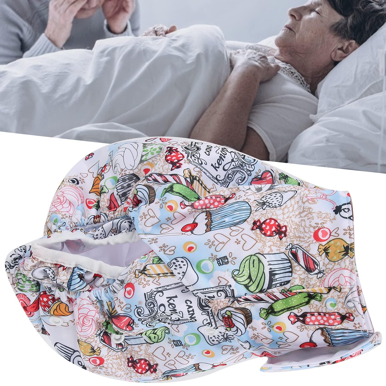 Fabater Adult Pocket Diaper, Washable LeakFree Adult Cloth Diapers Incontinence for Bedridden Patients for Elderly People(A52)