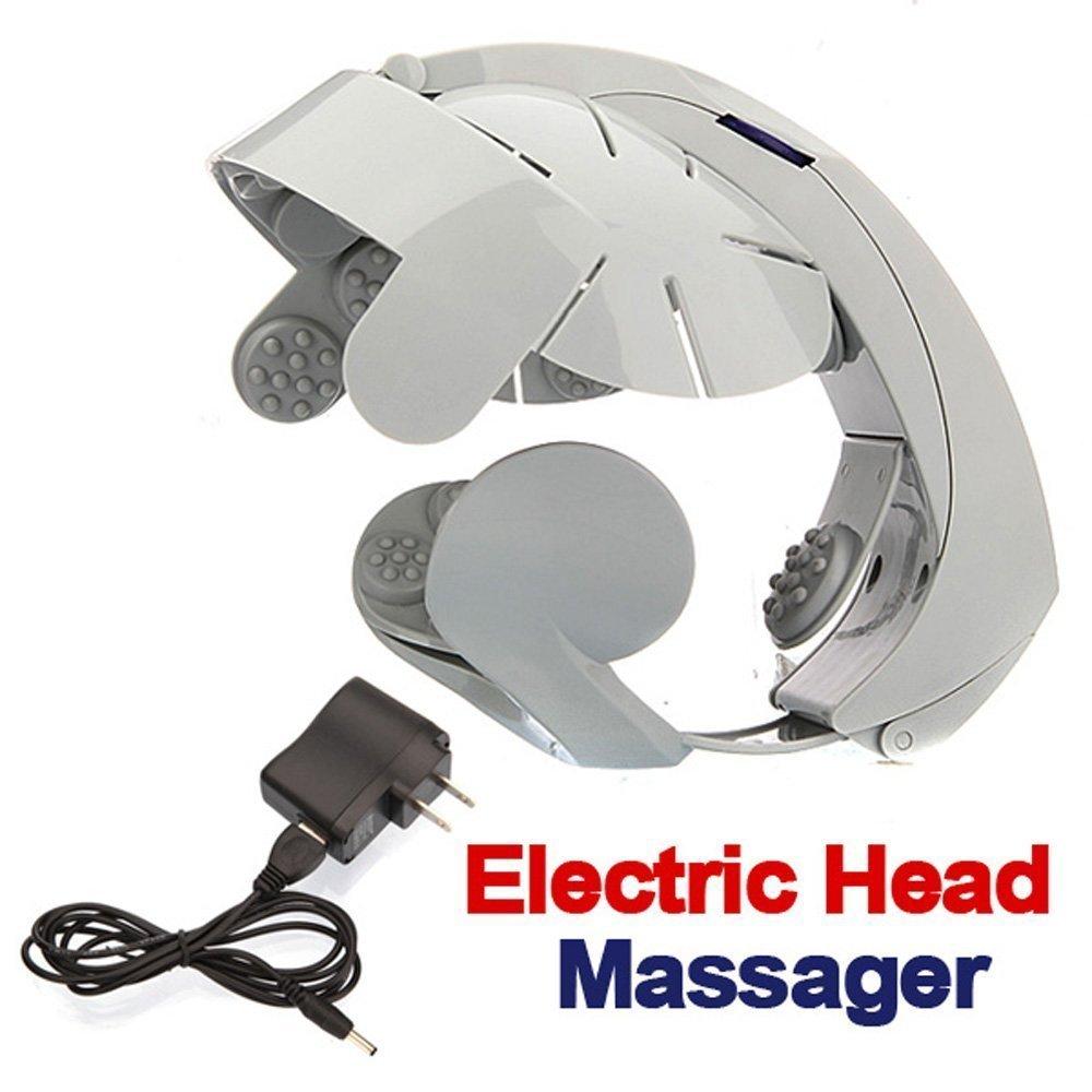 PEARL ACE Pearl Ace Brain & Head Helmet Multipurpose Head Spa & Scalp Massager Dual Operation Electric & Usb