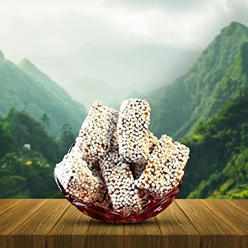 Miho Fresh Mihofresh Uttarakhand Famous Bal Mithai| Famous Indian Sweets Box | Uttarakhand Sweet Made with Pure Desi Ghee,Khoya & Sugar Balls | (600G | Pack of 2 x 300Gm)