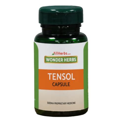 Allherbs Tensol Capsule 60 No's | Mental Stress | Strain | Mild hypertension