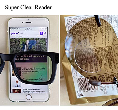 WENDA +2.00 Stick On Bifocal Lenses Reader Magnifying Adhesive Reading Lens Sticker Diving Scuba Mask Swimming Goggles Glasses Magnifier Add On (Clear, +200)