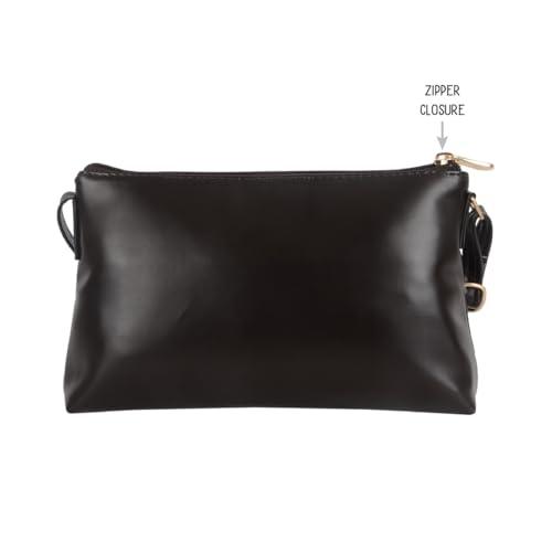 Baggit Baggit Women Brown Satchel Sling Bag Xl Size | Ladies Stylish Casual Cross Body Purse Handbag