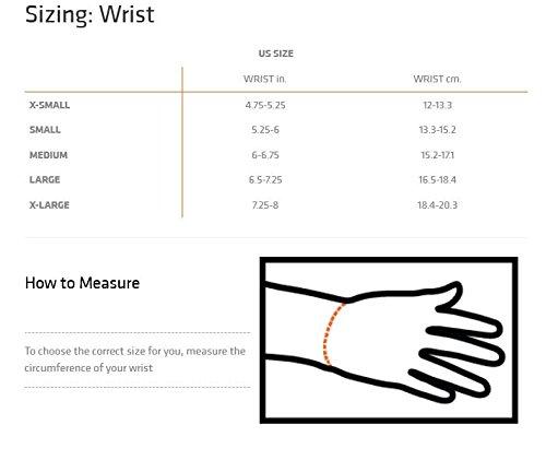 Shock Doctor Shock Doctor Black Wrist 3-Strap Support (Right, Large)