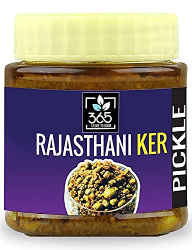 365 STORE TO DOOR 365 STORE TO DOOR Rajasthani Ker Pickle, 500g | Ker Sangri Ka Achar | Homemade, No Preservatives, No Oil | 100% Pure & Hygiene | Ready to Eat