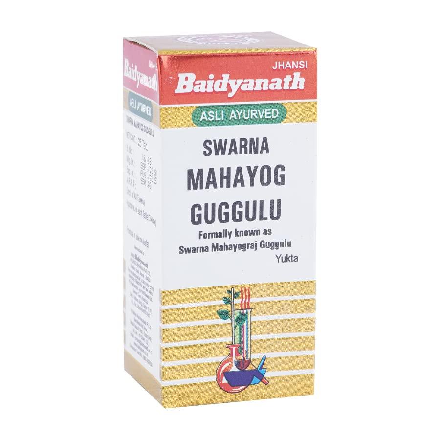 Baidyanath Baidyanath Jhansi SWARNA MAHAYOG GUGUGLU- 25 Tab - Enriched with Swarna Bhasma