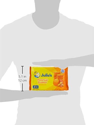Julie's Julie's Peanut Butter Sandwich Cookies, 180g