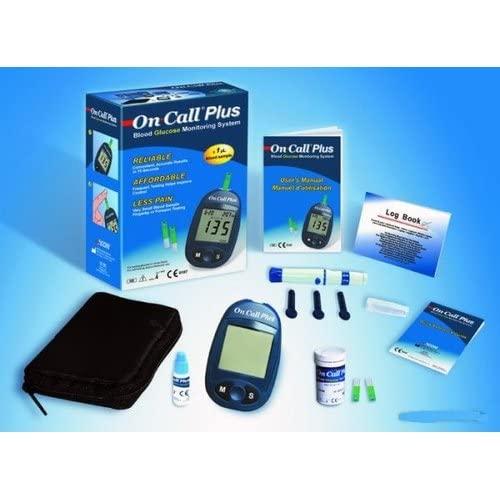 ON CALL PLUS On Call Plus Glucometer with 10 FREE strips from ACON USA