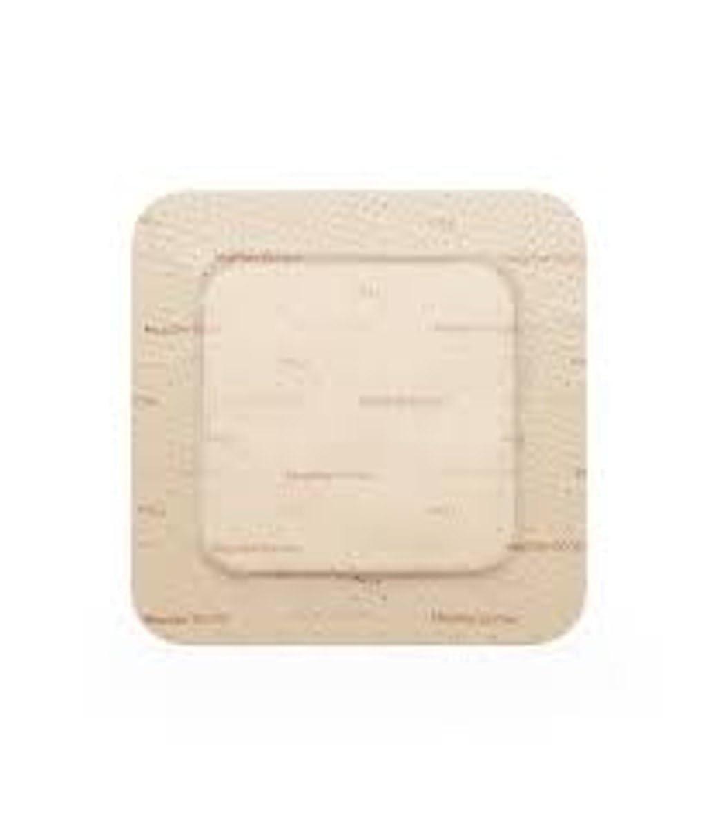 Generic Ag Antimicrobial Soft Silicone Foam Dressing 12.5cm x 12.5cm Soft and Conformable
