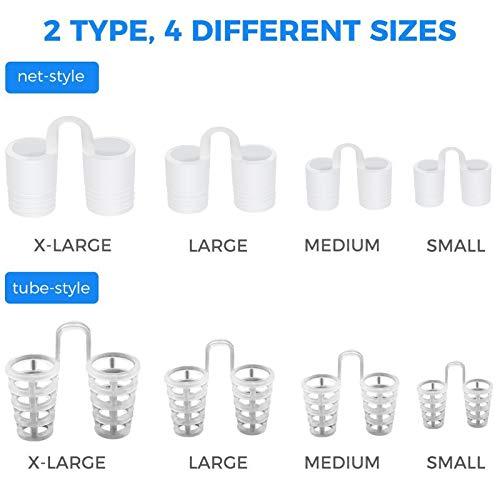 Honeytecs Honeytecs 8PCS-Snore Nasal Dilators SetSnoring Solution Devices Stop Snoring Sleep Aid to Ease Nighttime Breathing for Men Women