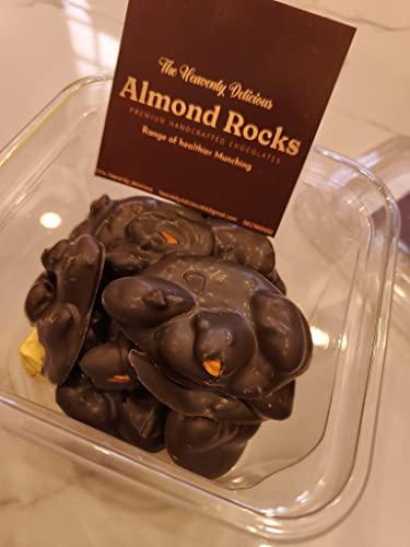 The Heavenly Delicious Almond rocks chocolate (Dark)