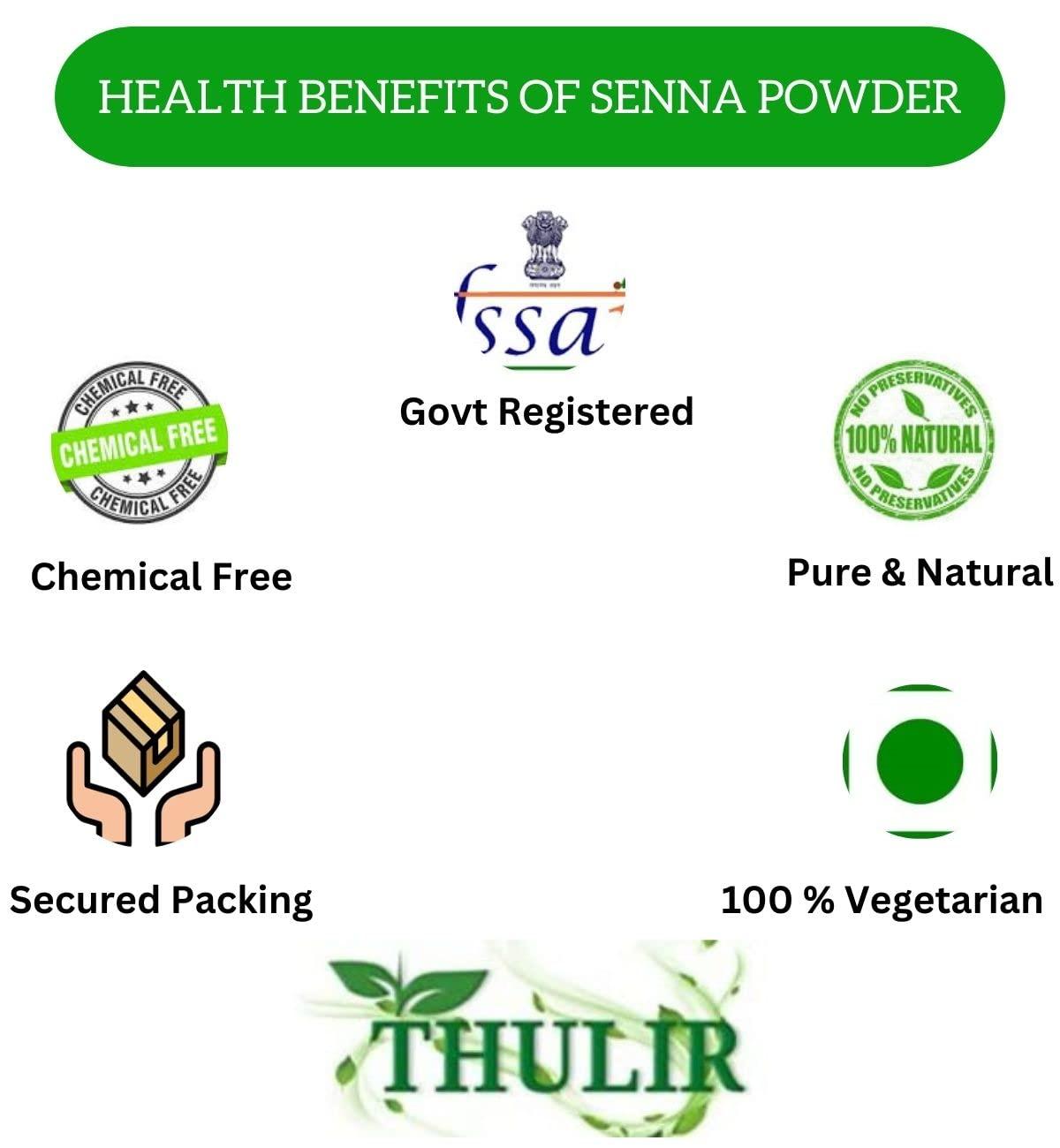 THULIR THULIR Tulsi Leaf Powder | Holy Basil Leaf Powder - 100 Gms| Ocimum Tenuiflorum