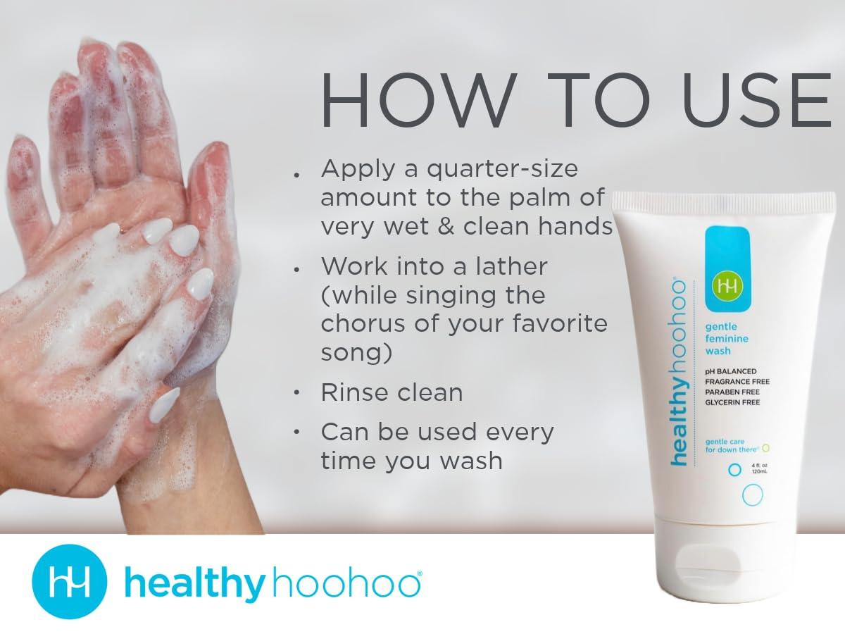 healthy hoohoo Healthy Hoohoo, Feminine Wash Gentle, 4 Fl Oz