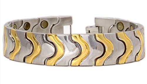 Maxim world Maxim world magnetic breslet for health titanium metal braclet(free size)
