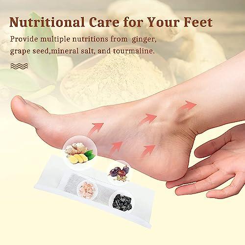 Prishva Prishva Premium Detox Organic Health Foot Patch Remove,Pain Free Foot Pads for Stress Relief Sleep, Natural ingredients Toxins Ginger Foot Detox Pads For Adhesive Foot And Body Cleansing (Pack of 50)