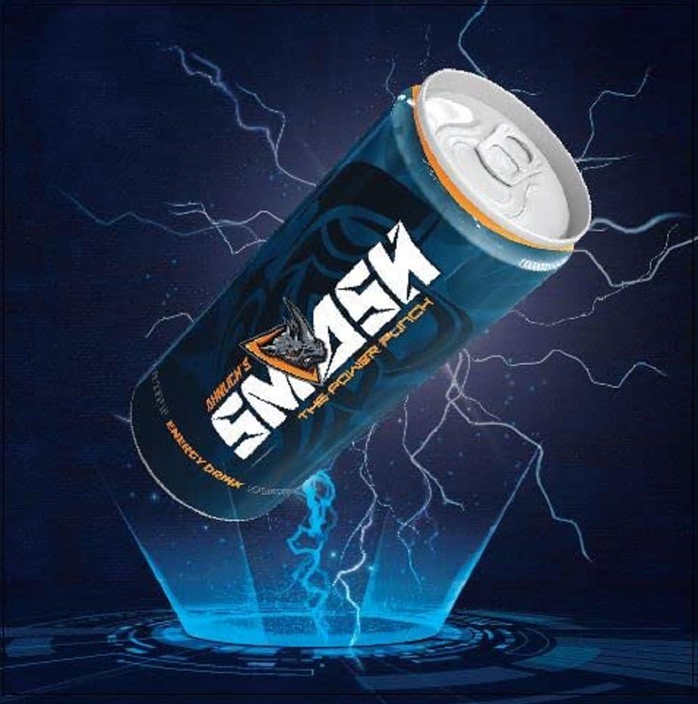 AHNLICH\'s SMASH Ahnlich\'s Smash Energy Drink | 250 ML Each | Pack of 12